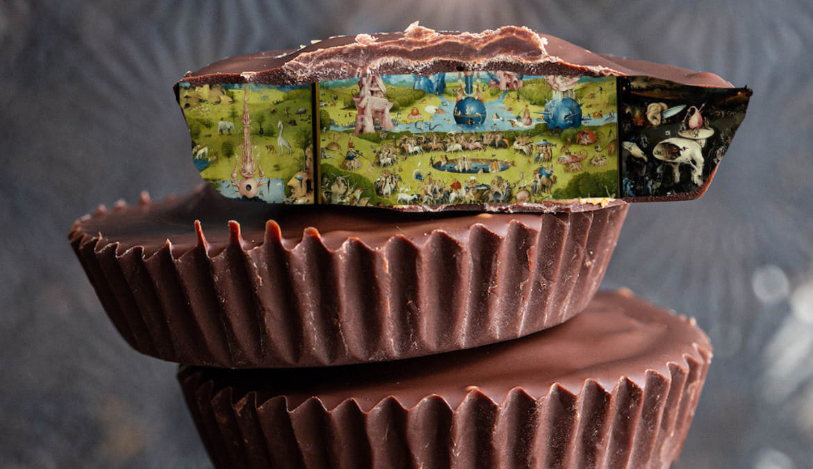 Bosch's Garden of Earthly delights peanut butter cup_0.jpg