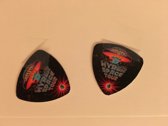Boston's Tom Scholz's guitar picks 07272017 resize.jpg