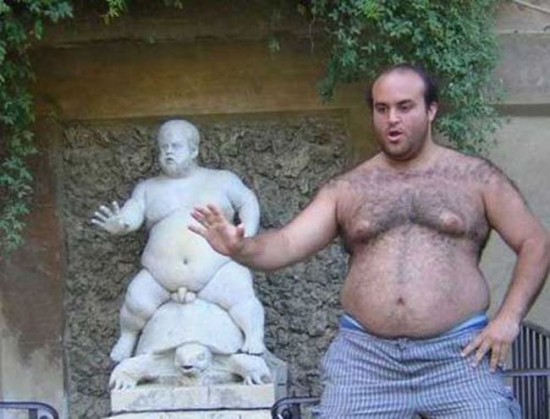 CaptionThis_Turtle_FatMan_statue_Pose_Almost-Nailed-It.jpg
