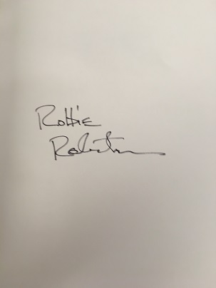 Robbie Robertson's sig Tim's Book.jpg